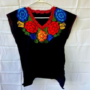 Mexican embroidered women’s shirt
